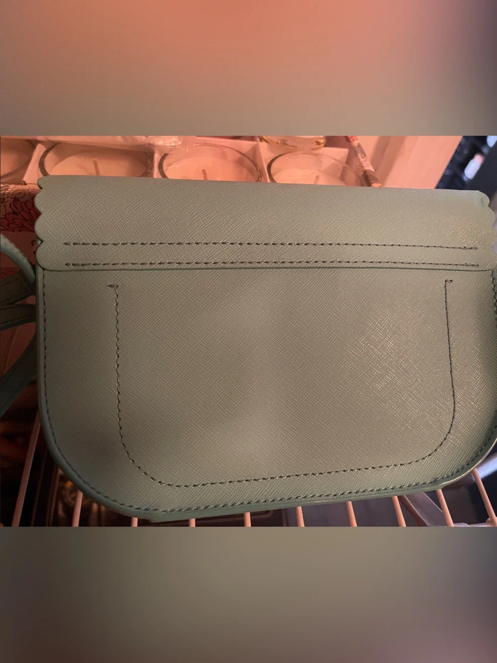 kate spade compact scalloped